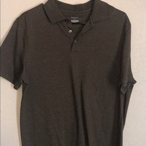 Van Heusen green button up